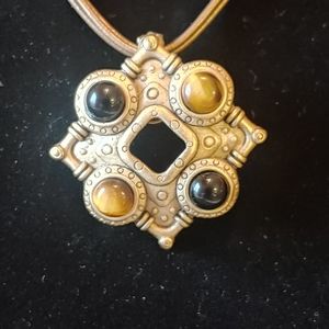 Gorgeous Boho Pendant on Cord